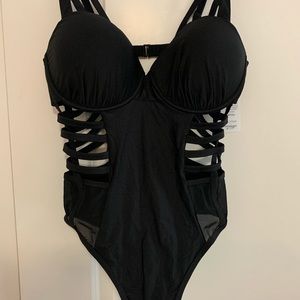 Gabi Fresh Little Black Swimsuit 16W